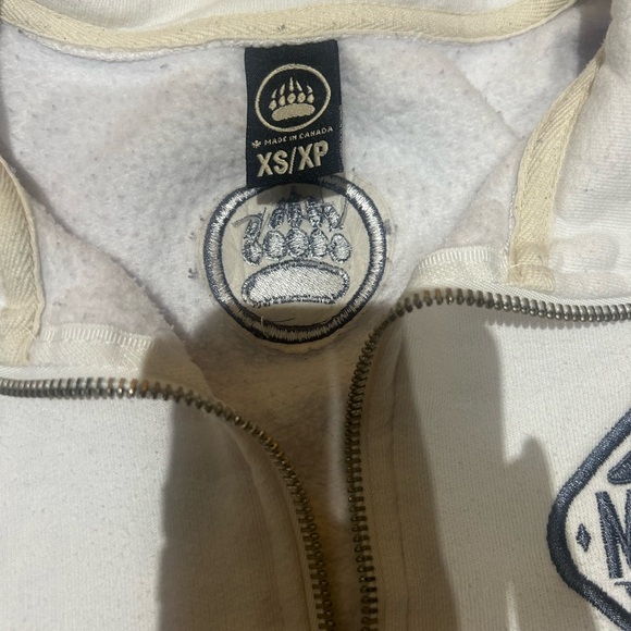 muskoa bear wear quarter zip sweater - Picture 2 of 2